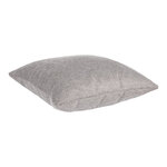 Coussin carré gris clair 40 x 40 cm