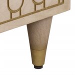 vidaXL Table de chevet 50x33x60 cm bois de manguier massif