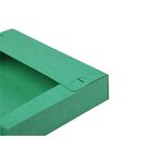 Boite De Classement Cartobox Dos 60mm Carte Lustrée - A4 - Vert - X 10 - Exacompta