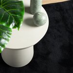 vidaXL Tapis OVIEDO à poils courts noir 60x110 cm