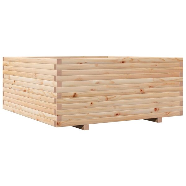 vidaXL Jardinière 110x110x49 5 cm bois de pin massif