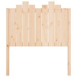 Vidaxl tête de lit 96x4x110 cm bois massif de pin