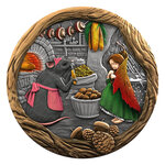 THUMBELINA Fairy Tales 1 Once Argent Monnaie 1 Dollars Niue 2025