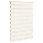 vidaXL Store zèbre beige marbré largeur du tissu 105 9 cm polyester