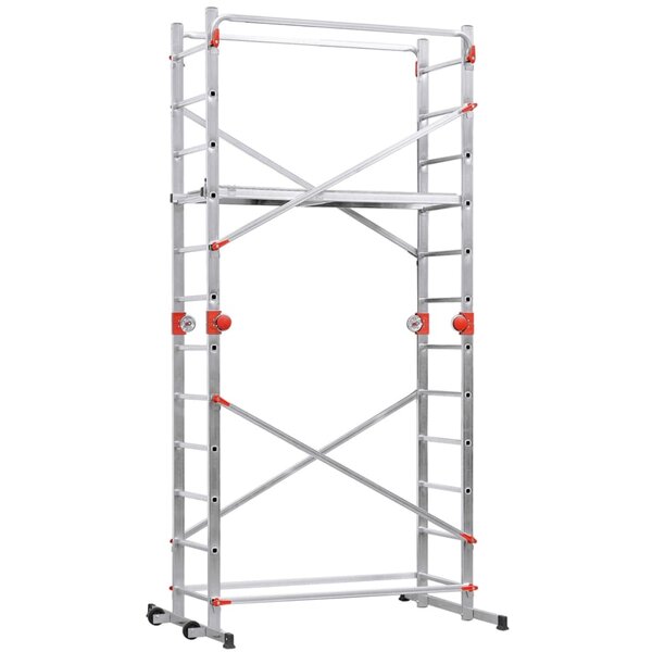 Hailo Échafaudage et échelle 1-2-3 500 Combi 324 cm Alu 9459-501