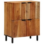 Buffet vidaXL 60x33x75 cm en bois massif d'acacia