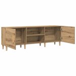 vidaXL Meuble TV chêne artisanal 150 x 30 x 50 cm Bois d'ingénierie
