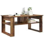 vidaXL Table basse Bois ancien 96 x 54 x 44 cm Bois d'ingénierie