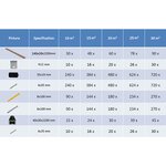 vidaXL Panneaux de terrasse solides et accessoires WPC 30m² 2 2 m Teck