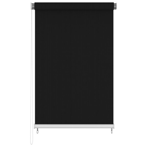 vidaXL Store roulant d'extérieur 140x230 cm Noir