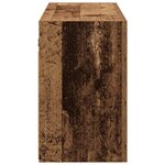 vidaXL Armoire murale de bain vieux bois 100x25x40cm bois d'ingénierie