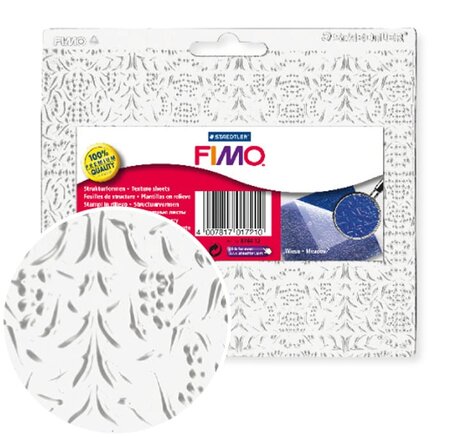 Plaque de texture Fimo Prairie