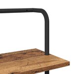 vidaXL Étagère Bois ancien 60 x 24 x 168 cm Bois d'ingénierie