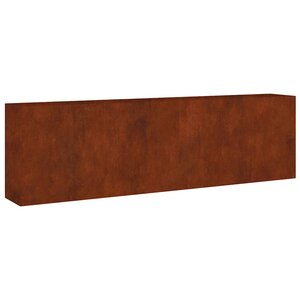 vidaXL Lit surélevé de jardin 280x40x80 cm acier corten