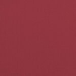 vidaXL Coussin pour assise de palette 6 Pièces Bordeaux 40 x 40 x 8 cm