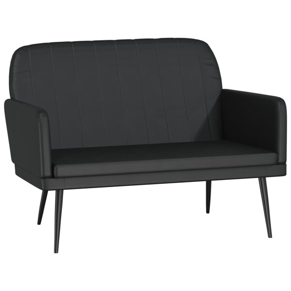 vidaXL Banc Noir 107x80x81 cm Similicuir