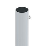 vidaXL Auvent latéral rétractable Noir 200x600 cm