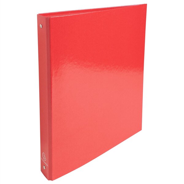 Classeur A4 4 anneaux 30mm Iderama - Rouge x 10 EXACOMPTA