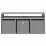 vidaXL Basboard avec tiroir Gris Sonoma 102 x 32 x 48 5 cm