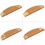 vidaXL Tapis d'escalier autoadhésifs 5 Pièces 65x21x4 cm Beige