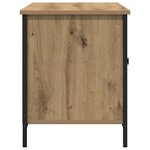 vidaXL Meuble TV chêne artisanal 100 x 40 x 50 cm Bois d'ingénierie