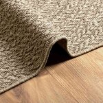 vidaXL Tapis ZIZUR beige 120x170 cm aspect de jute intérieur extérieur