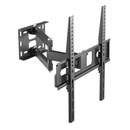 METRONIC 474411 Support TV Mural inclinable KAORKA - Dépliable et orientable - Noir