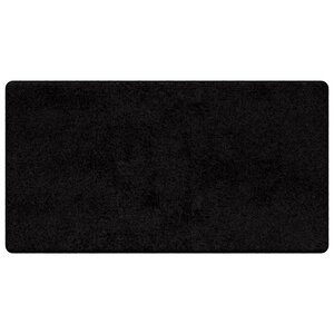 vidaXL Tapis Couloir Noir 80 x 150 cm
