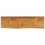 vidaXL Dessus de table à bord vivant 110x30x2 5cm bois massif manguier