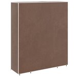 vidaXL Armoire avec compartiments et tiges 45 x 150 x 176 cm Marron