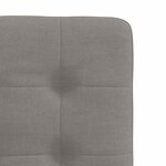 vidaXL Chaises à manger lot de 6 taupe tissu