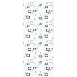 vidaXL Store enrouleur de douche 90x240 cm largeur du tissu 86 cm
