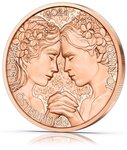 Pièce de monnaie 10 euro Autriche 2024 – Violette