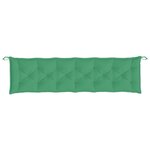 vidaXL Coussins de banc de jardin 2 Pièces vert 200x50x7 cm tissu Oxford