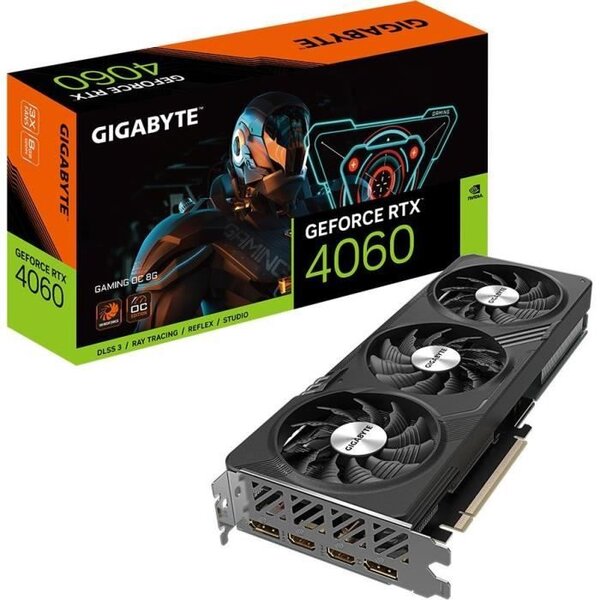 GIGABYTE - Carte Graphique - GeForce RTX 4060 GAMING OC 8G