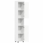 vidaXL Cabinet de salle de bain TULUM Blanc 37 x 31.5 x 203 cm