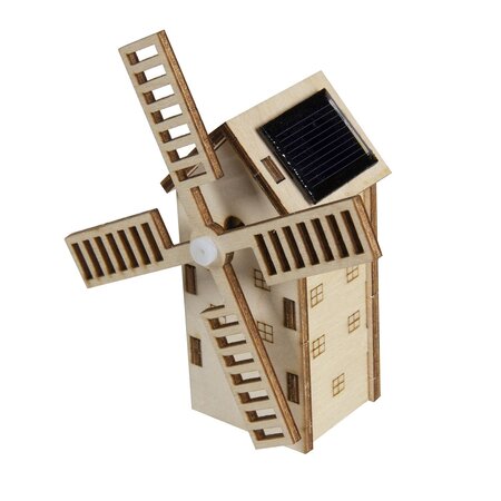 Maquette moulin solaire à construire - La Poste