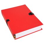 Chemise à dos extensible N'CLIP, A4, rouge EXACOMPTA