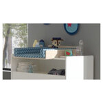 KIDDY Lit bébé + Commode 3 tiroirs + Plan à langer + Armoire