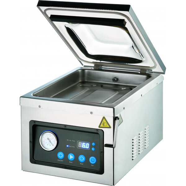 Machine sous vide avec chambre barre de soudure 300 mm - stalgast -  - acier inoxydable 360x425x356mm