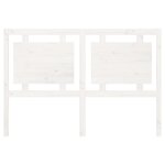 vidaXL Tête de lit Blanc 145 5x4x100 cm Bois massif de pin