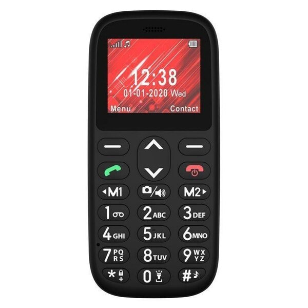 Téléphone portable senior telefunken s410 avec grandes touches et bouton sos