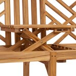 vidaXL banc Other Marron 150 x 60 x 90 cm Bois de teck solide