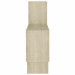 vidaXL Étagère murale forme d'auto Chêne sonoma Bois d’ingénierie