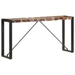 vidaXL Table console 150x35x76 cm Bois de récupération massif