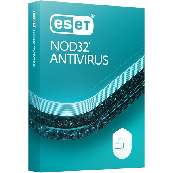 ESET NOD32 Antivirus - 2 postes - Abonnement 1 an
