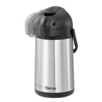 Cafetière thermos professionnelle à pompe en inox 1.9 l - bartscher -  - acier inoxydable1 9 150x200x335mm