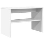 vidaXL Meuble TV Blanc 60 x 30 x 40 cm Bois d'ingénierie
