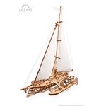 Maquette en bois Vintage Ugears Trimaran Merihobus 237 pièces