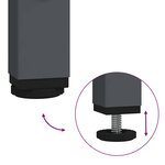 vidaXL Buffet anthracite 35x39x73 5 cm acier laminé à froid